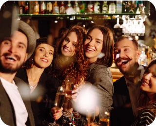 After party area · Imagen de referencia oficial